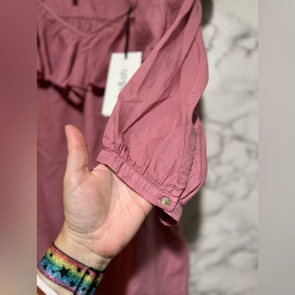 ba&sh Twiggy Cotton Ruffled Top - Picture 5 of 14